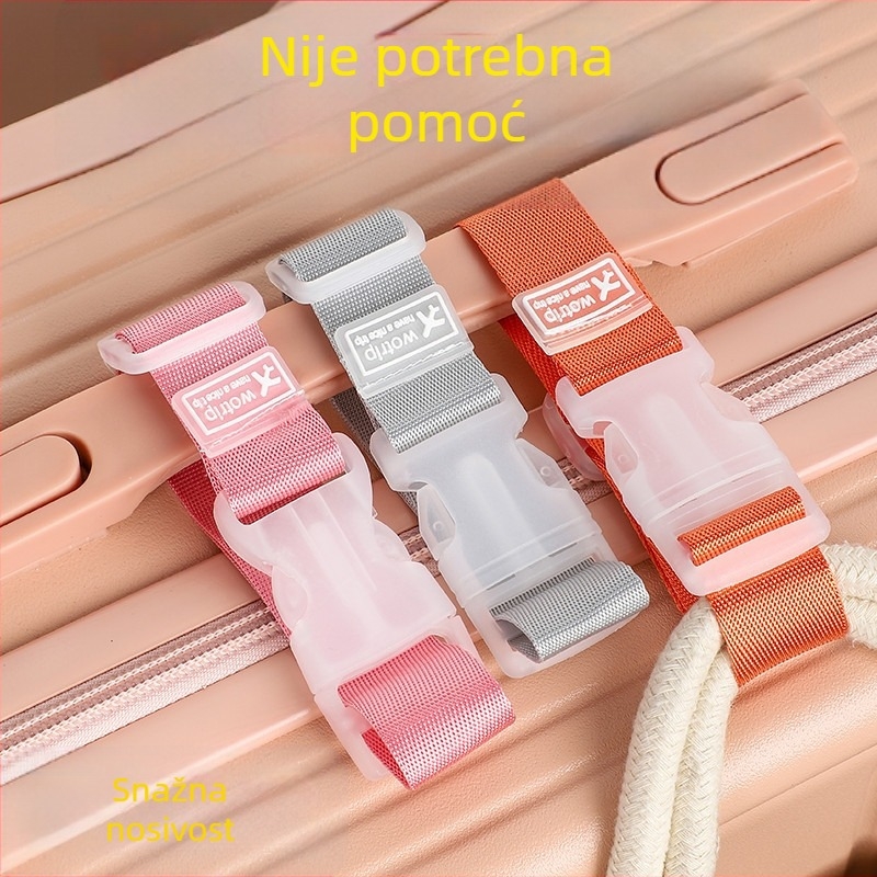 Kuka za prtljagu s vanjskim kukom – najlon remen za pričvršćivanje, marka Family Meaning, smanjenje opterećenja, proljeće 2018