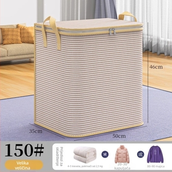 Torba za pokrivač od netkanog materijala, 3D oblik, zatvorena, japanskog stila, za spavaću sobu