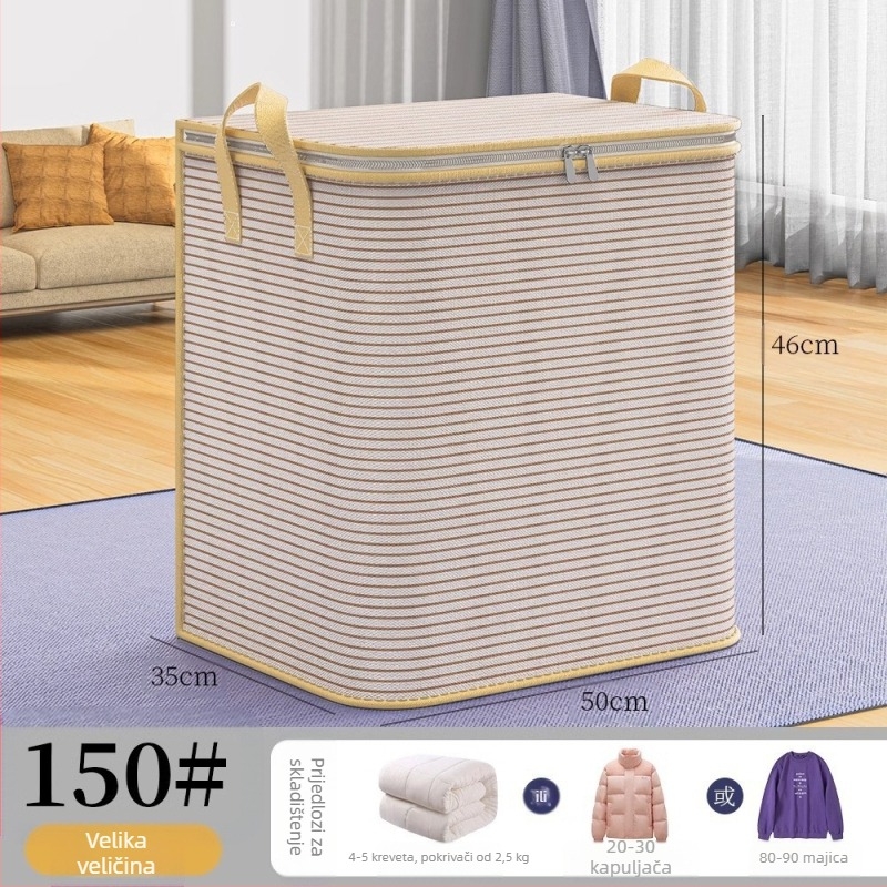 Torba za pokrivač od netkanog materijala, 3D oblik, zatvorena, japanskog stila, za spavaću sobu