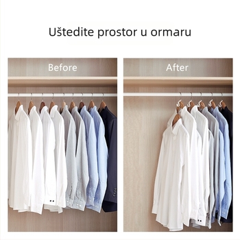 Kuka za preklopnu vješalicu, ABS materijal, japanski stil, jedan kuk, nosivost 2 kg, paket od 5 komada, SJIAYP marka
