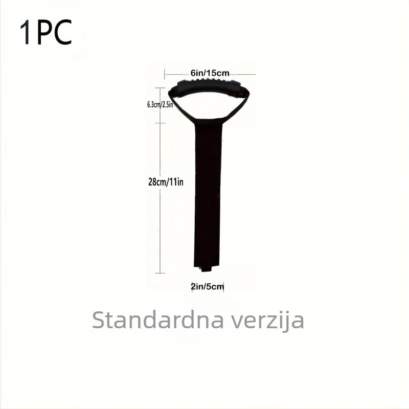 Teška traka za skladištenje s ručkom, najlon, Velcro, za odjeću, proširiva