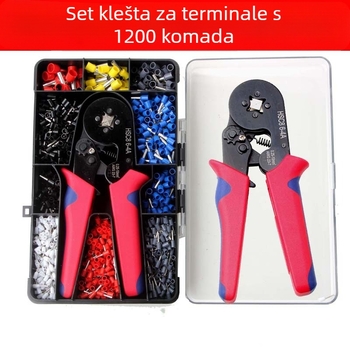 Set kliješta za terminale HSC86-4A s VE cijevnim terminalima, Višenamjenski automatski, Težina 0,7 kg