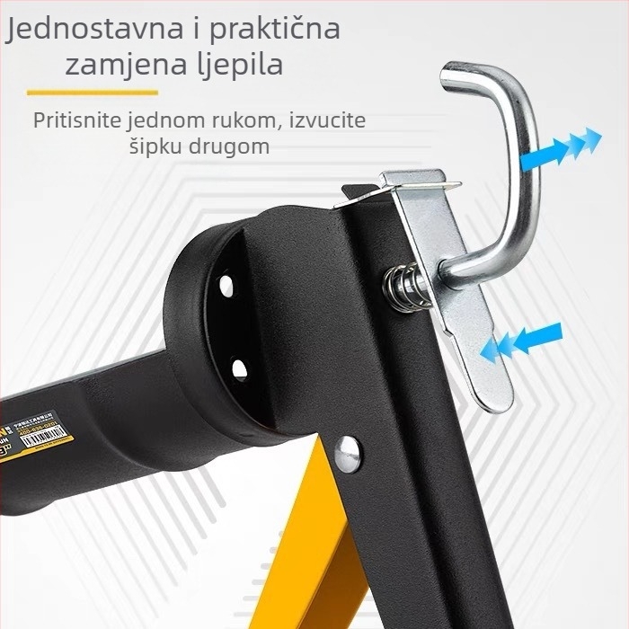 Keltonn Polukružni Ručni Pištolj Za Ljepilo, Strukturna Serija Za Dekoraciju i Održavanje