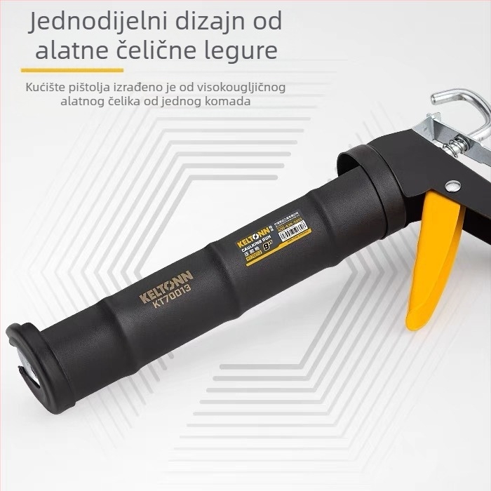 Keltonn Polukružni Ručni Pištolj Za Ljepilo, Strukturna Serija Za Dekoraciju i Održavanje