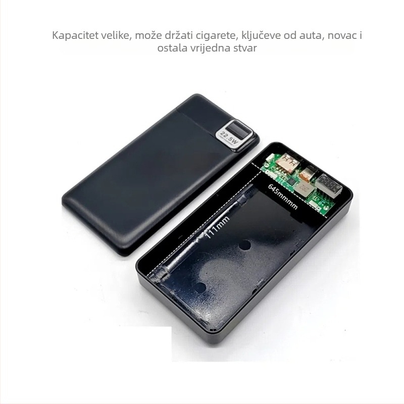 Willbon kreativna kutija za pohranu u obliku power bank sa skrivenim sigurnosnim pretincem