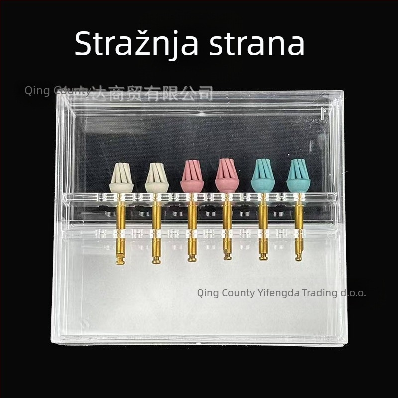 Zubni polirni kotač za okkluzijske površine i prostore između zuba (Brand: HDF; Neto sadržaj: 35 g; Za odrasle; Podrijetlo: Drugo; Kategorija proizvoda: Druga oralna kemikalija)