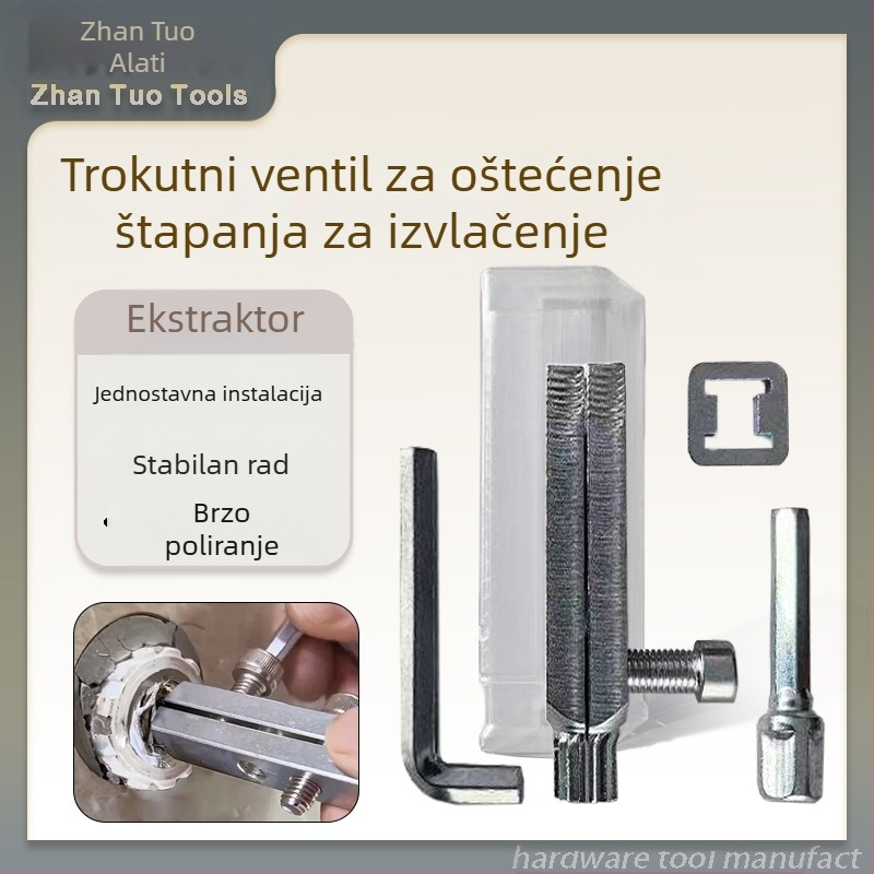 Ekstraktor za vodovodne cijevi za oštećene vijke i navoje – Exhibition tool – serija Water pipe extractor