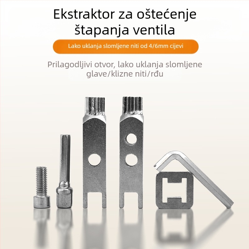 Ekstraktor za vodovodne cijevi za oštećene vijke i navoje – Exhibition tool – serija Water pipe extractor