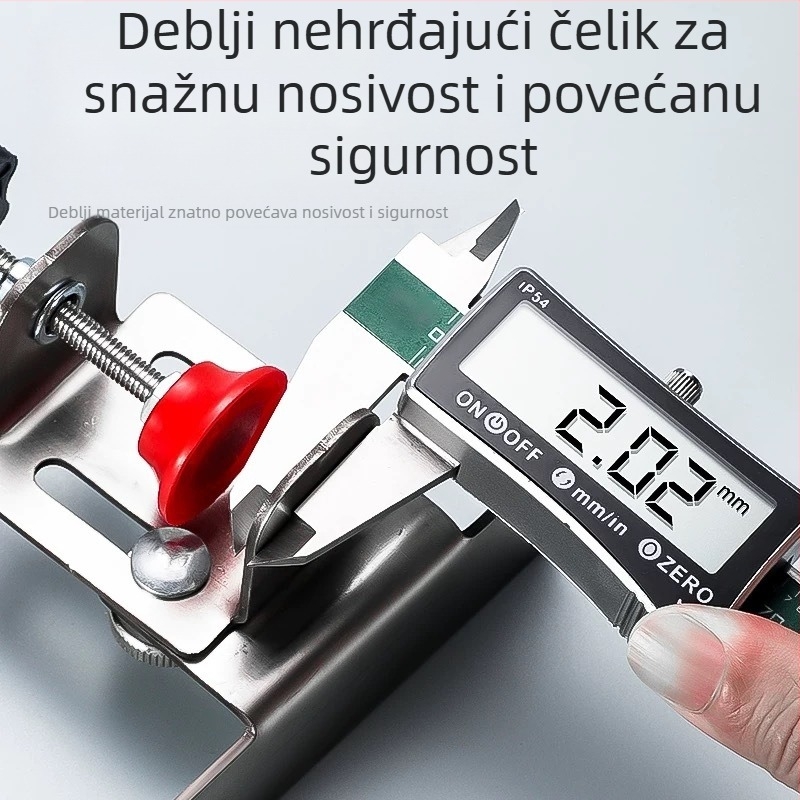 Alat za montažu vrata ormarića – pozicionirajući alat, višenamjenski držač polica za podne ormariće, viseće ormare i garderobu (gradnja)
