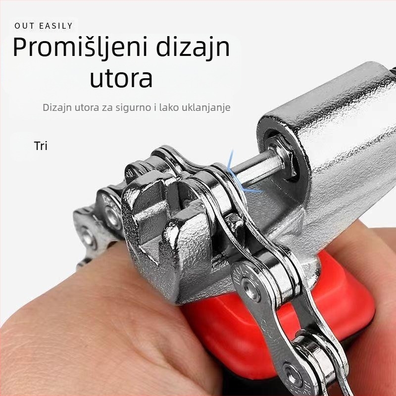 Hangkang alat za kidanje lanaca bicikla — čelična konstrukcija, višenamjenski kliješta za demontažu i montažu lanaca na planinskim biciklima