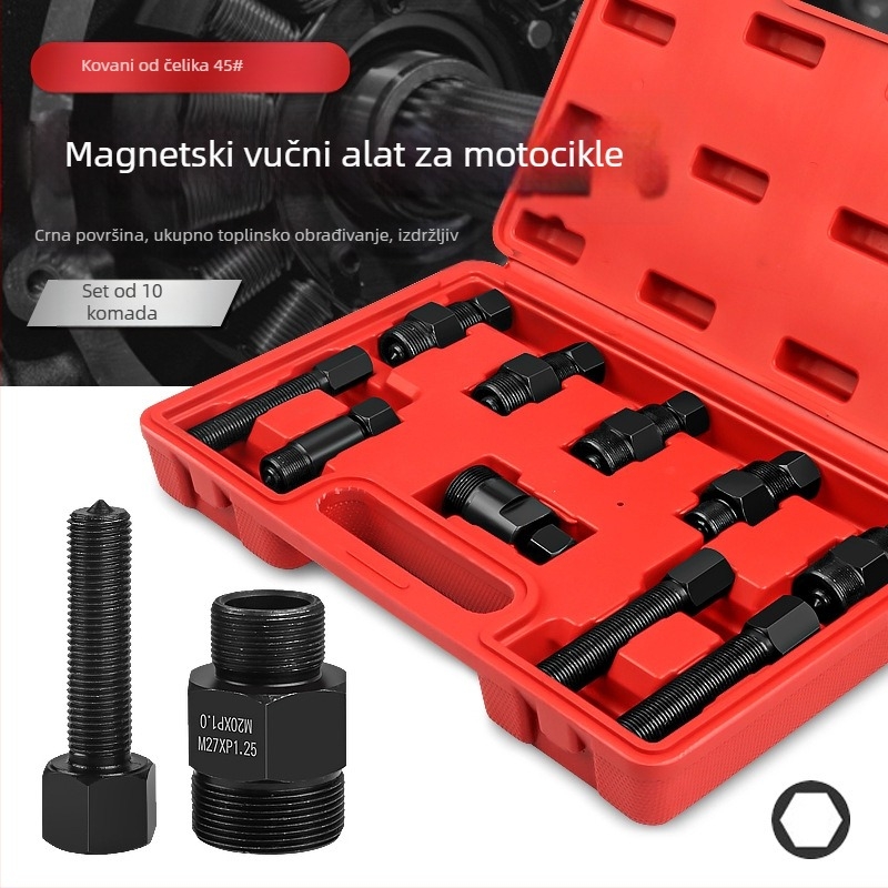 Alat za izvlačenje magneto motocikla – demontaža rotora i zotrvačnika, auto popravak, marka Musen Tang
