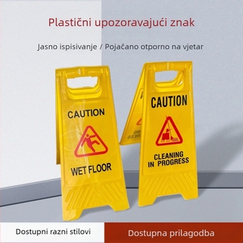 Upozoravajući znak u obliku A — blow molding, reflektirajući film klase 1, 20 kom./kutija, serija: Upozoravajući znak