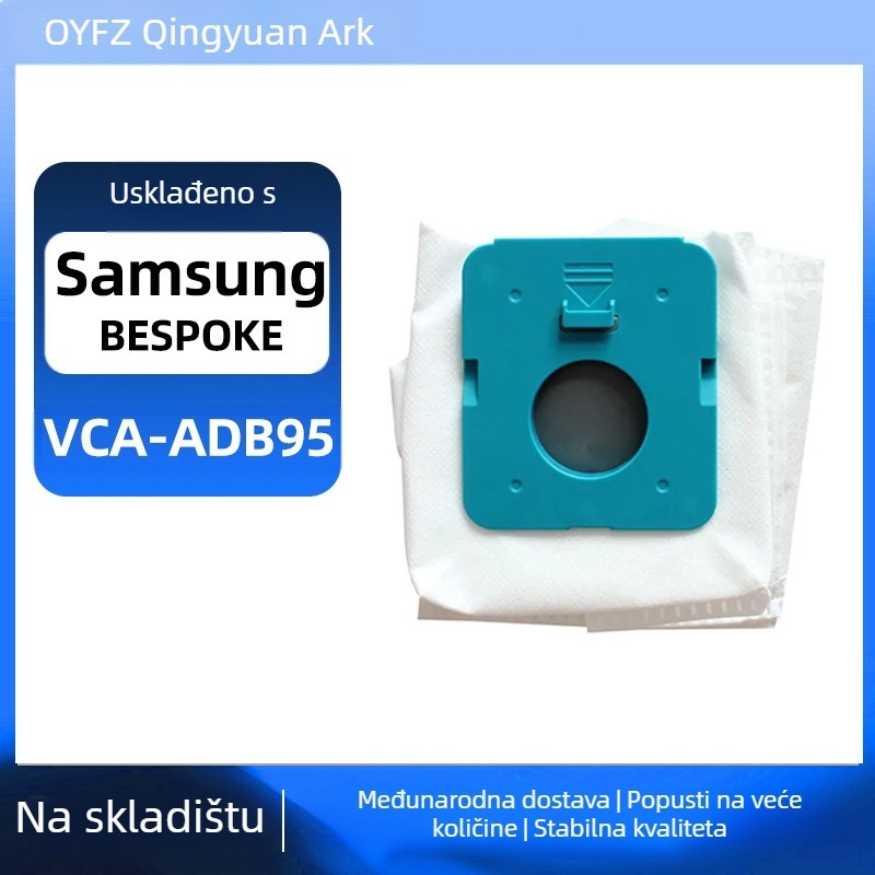 Torba za prašinu za usisavač Samsung Bespoke Jet (VCA-ADB953, VS20A95923W), model SXADB95, pogodno za 101–150 m² prostora