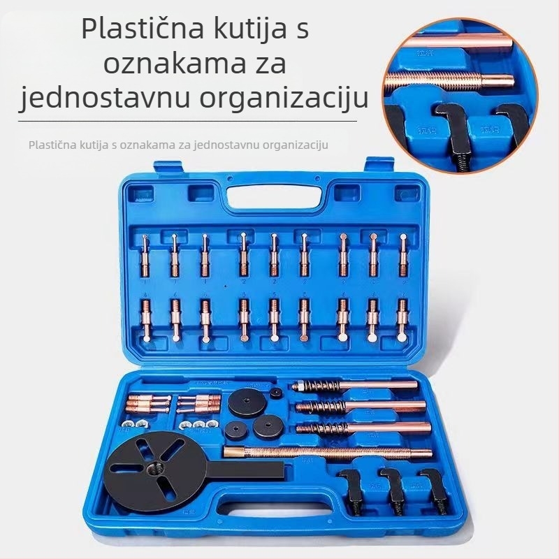 Automobilski vučni alat za ležaje, odvijački vuč za ležaje s tri kandže, 18-u-1 višenamjenski vuč