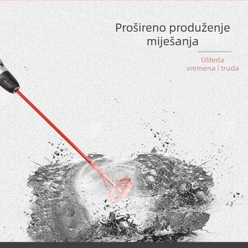 Glava miksera za cement s šesterokutnim držačem – čelična konstrukcija, za miješanje cementa, morta i boje; Newone.