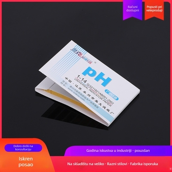 Xinchen pH test papir, raspon 1-14, podrijetlo Taizhou, Afganistan