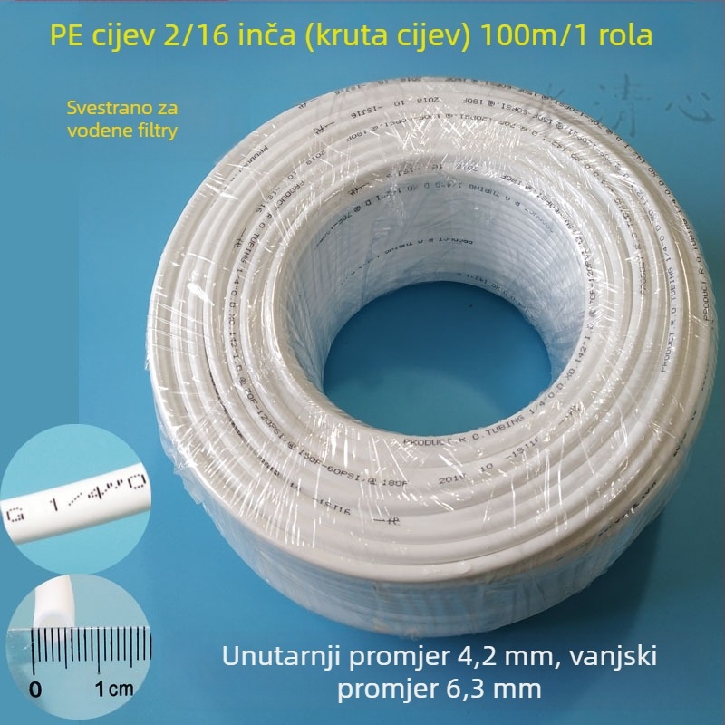 Uređaj za pročišćavanje vode s RO; filtri: RO, aktivni ugljen, PP pamuk; za izravno konzumiranje; materijal: plastika