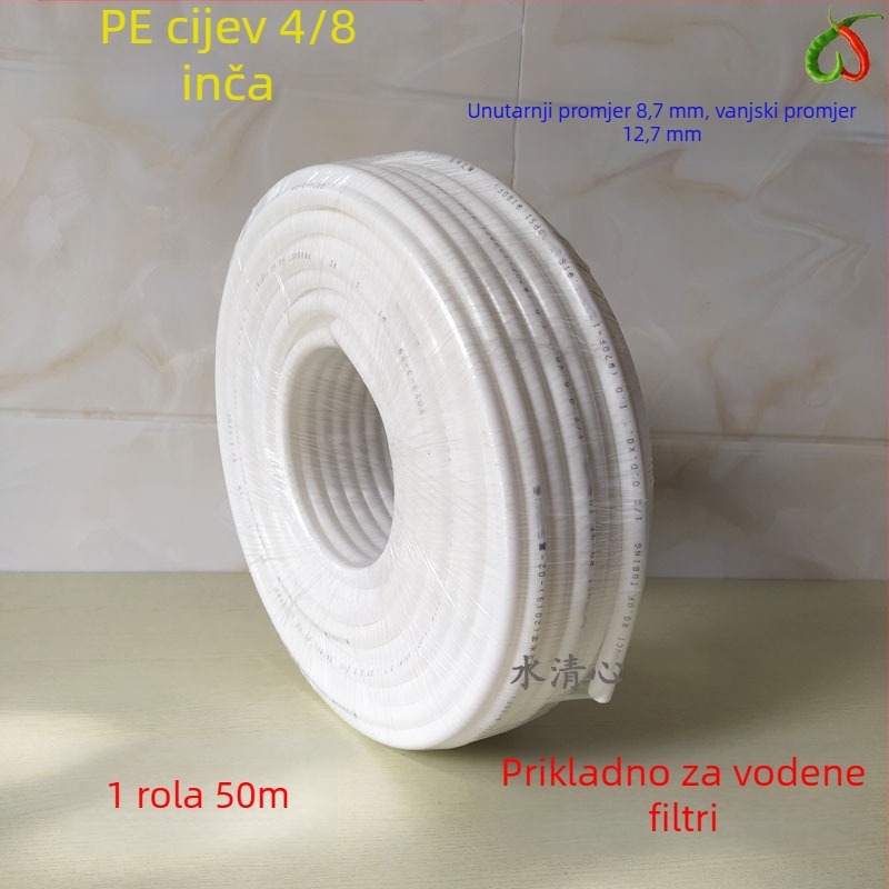 Uređaj za pročišćavanje vode s RO; filtri: RO, aktivni ugljen, PP pamuk; za izravno konzumiranje; materijal: plastika