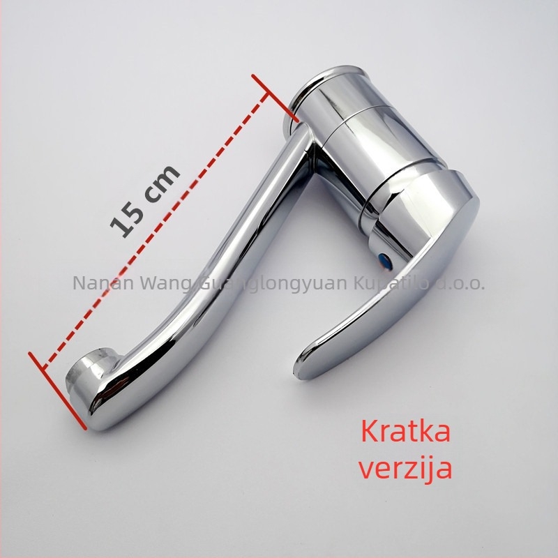 Kupaonski miješivač za umivaonik, cinkova legura, radna temperatura 90°C, nazivni tlak 0,8 MPa, model XGJ-0224