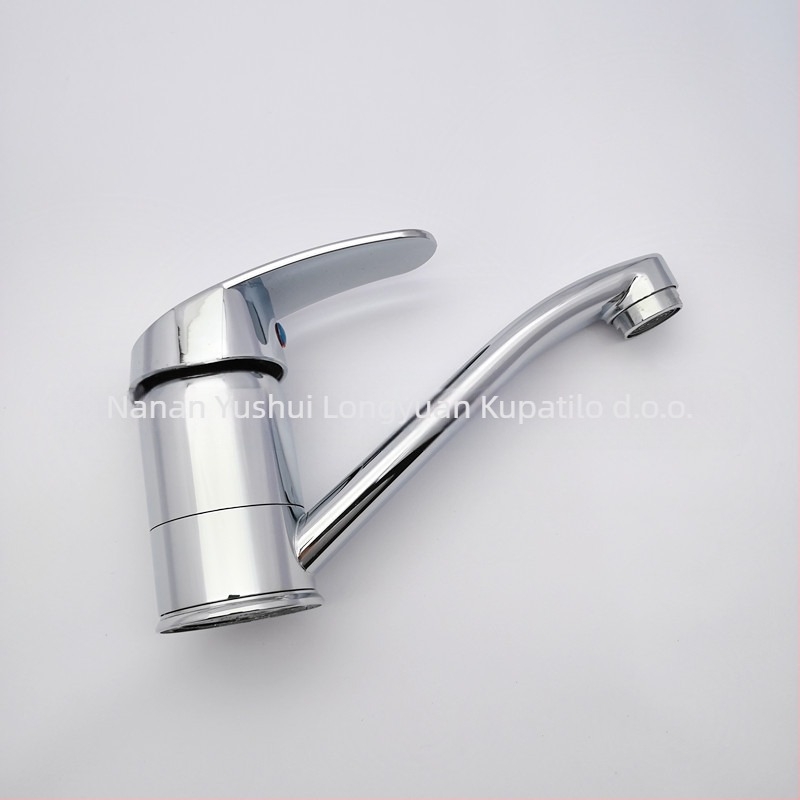 Kupaonski miješivač za umivaonik, cinkova legura, radna temperatura 90°C, nazivni tlak 0,8 MPa, model XGJ-0224
