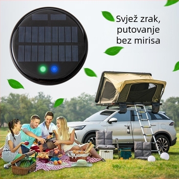 Automobilski čistač zraka s dvostrukim jezgrom, USB napajanje, 50 m3/h, tih rad <36 dB, uklanjanje formaldehida