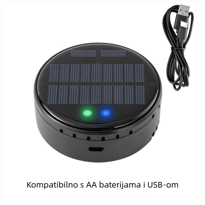 Automobilski čistač zraka s dvostrukim jezgrom, USB napajanje, 50 m3/h, tih rad <36 dB, uklanjanje formaldehida