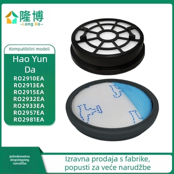 Stražnji predfiltr za usisavač Rowenta ZR904301/RO2981 — za kućnu upotrebu, kompatibilan s modelima RO2910EA/2913EA/2933EA/2957EA/2981EA