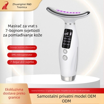 HY69 Masaža za vrat – vibracijski masažer, Photon Beauty, zatezanje kože