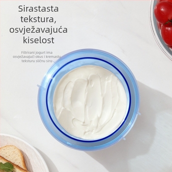Kućni filtr jogurta – ABS+PP, odvode filtr, odvaja jogurt, sojino mlijeko i sirutku; moderan jednostavan dizajn