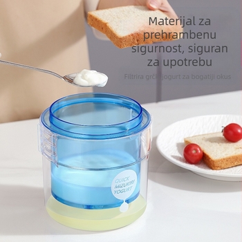 Kućni filtr jogurta – ABS+PP, odvode filtr, odvaja jogurt, sojino mlijeko i sirutku; moderan jednostavan dizajn