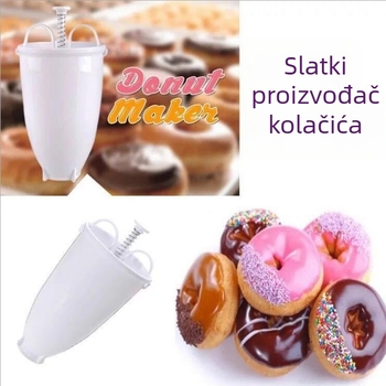 Dispenser za krafne – okrugla PP kalup za pečenje, za izradu krafni, antikni vintage stil