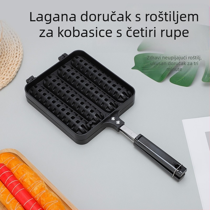 Kalup za pečenje s nepravilnim oblikom, aluminijska legura, za pečenje, predstavljen 2024.