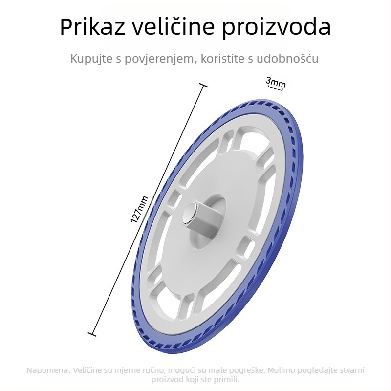 Wanchuang držač mop za Ecovacs T50 Pro/N30 Pro/T30 robotski usisivač, za kućnu upotrebu, pogodan za prostore preko 150 m², jamstvo materijala.