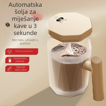 Električna automatska shaker čaša s jednim pritiskom za kavu, mlijeko u prahu i čaj s mlijekom