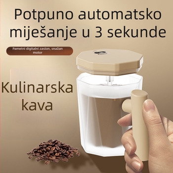 Električna automatska shaker čaša s jednim pritiskom za kavu, mlijeko u prahu i čaj s mlijekom