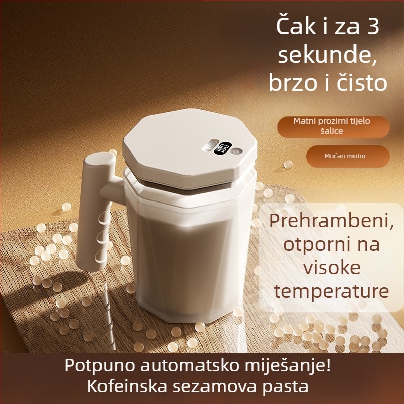 Električna automatska shaker čaša s jednim pritiskom za kavu, mlijeko u prahu i čaj s mlijekom