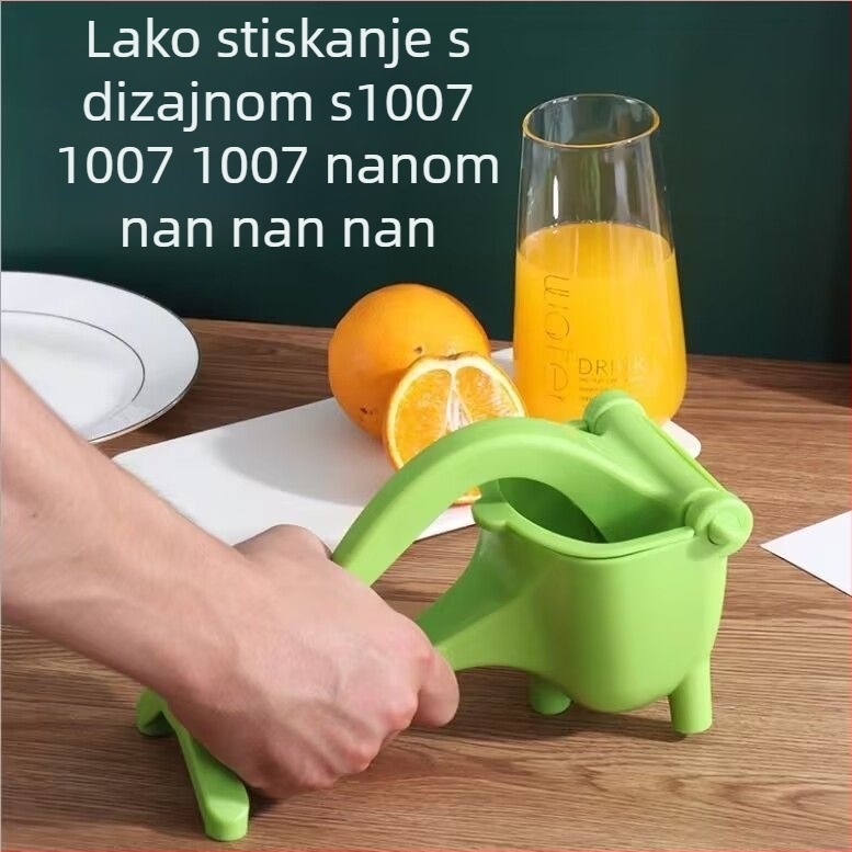 Ručni iscijeđivač soka Yigou, PP materijal, bez električne energije, iscijedi sok od limuna i naranče, porijeklo Yiwu, lansiran ljeto 2021.