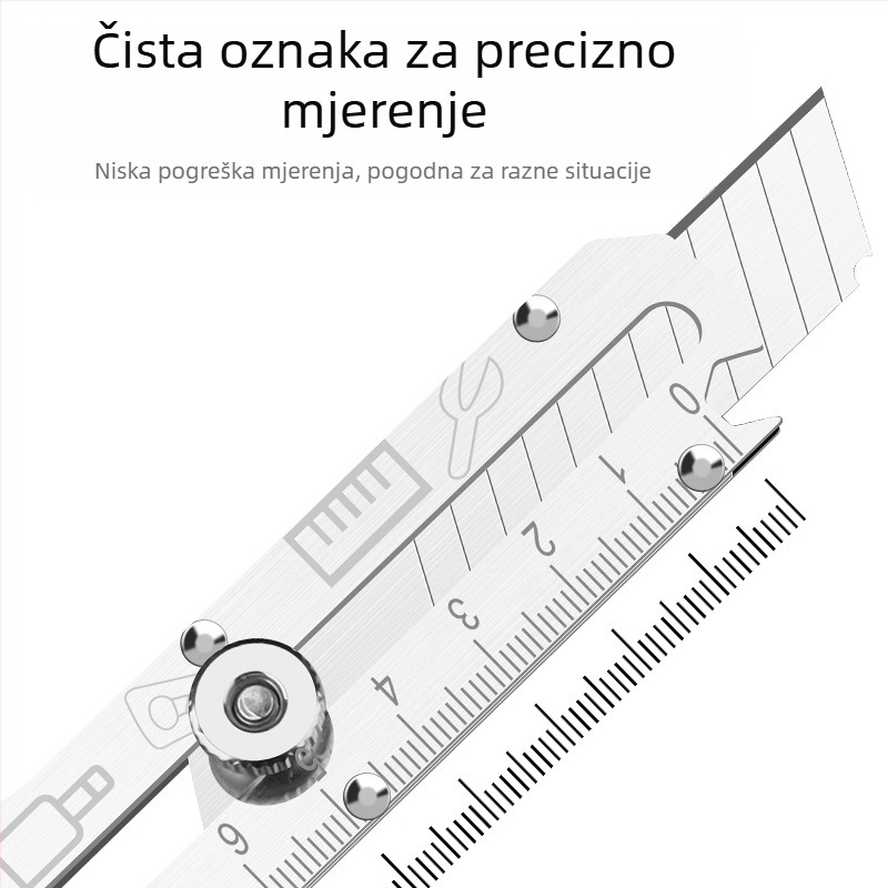 Deer fairy LXZ924414 – Teški nehrđajući čelični nož za umjetnost i rezanje; Materijal: nehrđajući čelik; Neto težina: 61 g