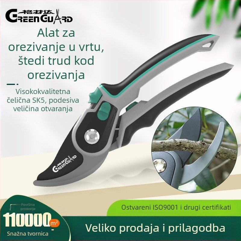 GREEN GUARD SK5 čelične dvostrukog djelovanja škare za rezanje grana – vrt i cvijeće