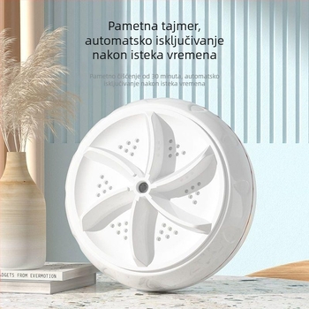 Mini prijenosna perilica rublja, USB napajanje, model SD-M001, 5V, 30W, mehanički način rada