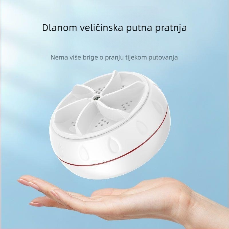 Mini prijenosna perilica rublja, USB napajanje, model SD-M001, 5V, 30W, mehanički način rada