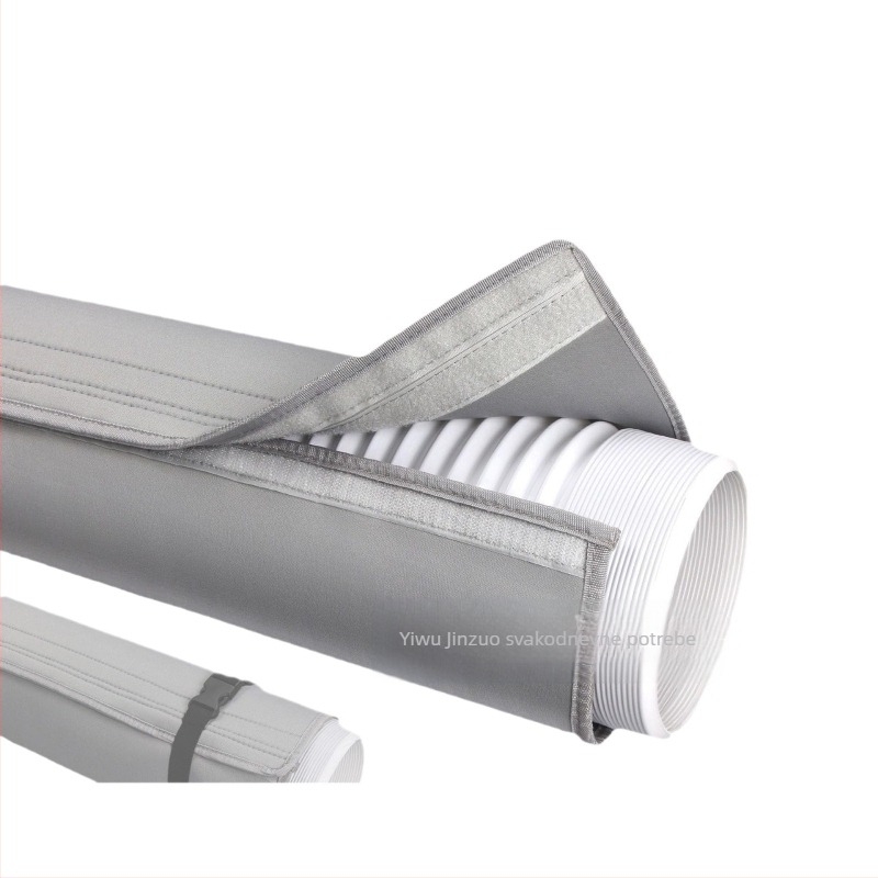 Zaštitni omotač za cijev klima uređaja s Velcro zatvaračem, izoliran, otporan na prašinu i toplinu, zaštitni pokrov ispušne cijevi