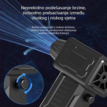 Ručni bežični usisavač — 7.4V, 220W, 20000Pa usisna snaga, punjiv