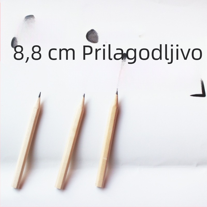 Drvene olovke s višekapnim dizajnom i kompatibilnošću s građevinskim blokovima