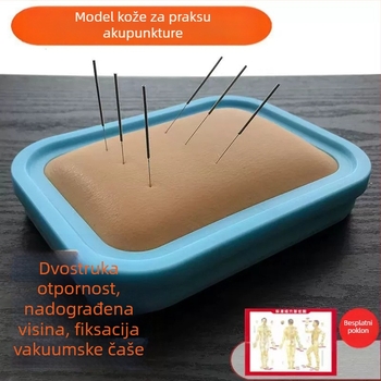 Torba za obuku akupunkture za studente tradicionalne kineske medicine, ABS materijal, model MZSNSQ-288, kutija od 80 komada, tiskano logo