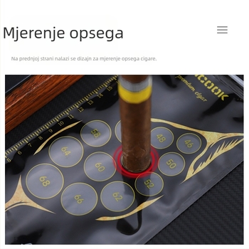 Torba za ovlaživanje cigara – HANNICOOK, PP plastika, prenosna za putovanja, prilagodljiva, nije ručna izrada, podrijetlo Guangdong