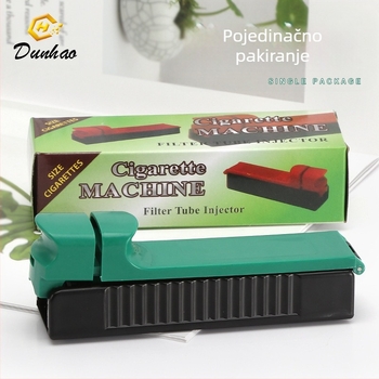 Ručni povlačivač cigareta, plastična konstrukcija, prenosno, jednostavno za korištenje, DIY alat za valjanje cigareta