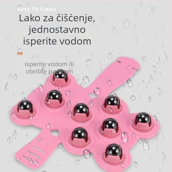 TT-309 masažni pojas za glavu s magnetskim perlicama, mehaničko upravljanje i neprekidno podešavanje brzine