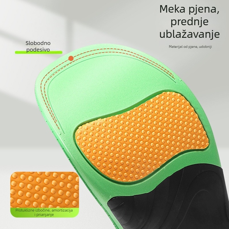 Ortopedske ulošci za korekciju svoda stopala, za muškarce i žene, prozračni sportski ulošci, model JZ49