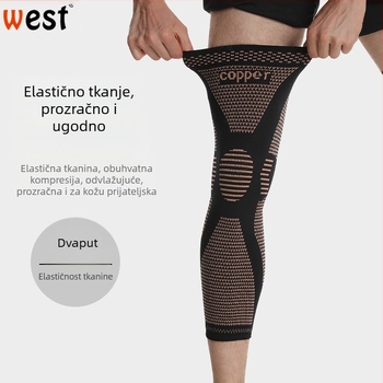 Bakreno koljeno jastučić — topla zaštita zglobova, unisex, jesen-zima, debela i produžena verzija